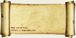 Jasmina Bojanić vizit kartica